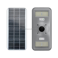 Lampe solaire de jardin extérieure 100W, IP65 étanche, tout-en-un, 160Lm/W, lampadaire solaire efficace avec détecteur de mouvement