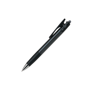 BOP-20F 0.7mm Click Ballpoint <b>Pen</b> Eight Textured Recycled Resin Barrel Rubber Grip <b>Retractable</b> Clip Eco Office Writing <b>Pen</b> - Product Image 1
