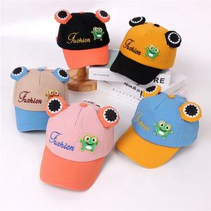 ใหม่<span class=keywords><strong>2021</strong></span>ฤดูร้อนเด็กน่ารัก3D การ์ตูนกบออก<span class=keywords><strong>แบ</strong></span>บหมวกเบสบอลหมวก - Product Image 2