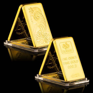 Moneda conmemorativa chapada en oro personalizada, barra creativa de recuerdo para colección o regalo, metal con técnica de fundición de impresión UV - Product Image 3