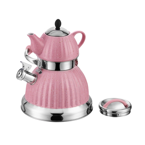 Hervidor silbante de 3.0L y 0.7L para cocina, de acero inoxidable, color personalizable, tetera para agua caliente, apto para estufa de inducción - Product Image 5