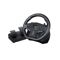 Volante de Carreras PXN V900, Volante de Juego 6 en 1, Negro, Cableado, Logotipo Personalizado, Volante con Cable USB, 10 Unidades