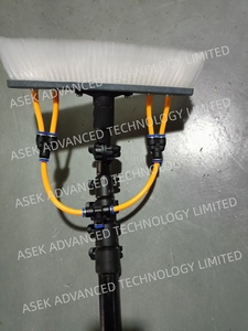 Tuyaux télescopiques d'extension longue ASEK avec adaptateurs de brosse de <span class=keywords><strong>nettoyage</strong></span> et brosse en nylon - Product Image 2