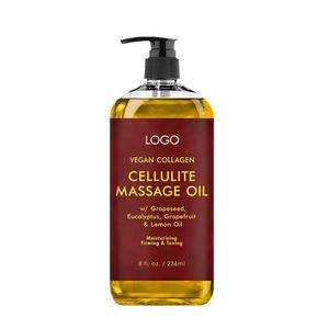 Vente en gros Herbes naturelles <span class=keywords><strong>Logo</strong></span> personnalisé Huile corporelle de massage nourrissante, raffermissante, hydratante et anti-cellulite SPA - Product Image 6