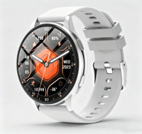 Montre connectée pour le sport en plein air, suivi de la forme physique, moniteur de fréquence cardiaque, moniteur de sommeil, compteur de pas, compatible avec iOS et Android