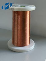Cable Litz Autoadhesivo de 0.085mmX4, Cobre Esmaltado Sólido, Voltaje Nominal de 2600V, Clase Térmica 155/180 para Transformadores Inalámbricos