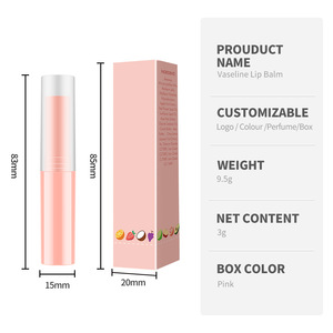 Baume à <span class=keywords><strong>lèvres</strong></span> végétalien en marque blanche, hydratant profond aux fruits naturels, <span class=keywords><strong>stick</strong></span> <span class=keywords><strong>teinté</strong></span> aux fruits - Product Image 3