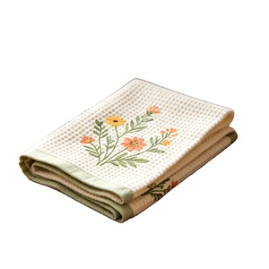 Chiffons de cuisine en microfibre en gros, absorbants, non rayants, lavables, pour essuyer la vaisselle - Product Image 2