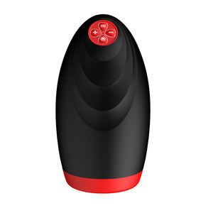 Wholesale Hot-Selling Styles Flaming Red Lip Automatic Suction Vibrating Stimulator - <strong>Male</strong> Adult Intimate Product - Product Image 2