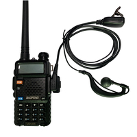 Baofeng BF-888S earphone & headphone berkabel kualitas tinggi UV-82 UV-5R Walkie-Talkie kompatibel UV 8D komponen Radio dua arah