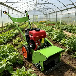 Tractor de un solo eje a gasolina versátil <span class=keywords><strong>para</strong></span> huertos y plantación de patatas con barrena <span class=keywords><strong>para</strong></span> <span class=keywords><strong>tierra</strong></span> - Product Image 1