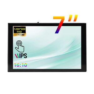 Pantalla portátil de ajuste completo de 7 pulgadas Pantalla LED táctil de diez <span class=keywords><strong>puntos</strong></span> Espejo Tipo C Altavoz incorporado 60Hz para computadora/<span class=keywords><strong>PS5</strong></span>/ - Product Image 2