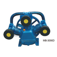 Compresseur d'air monophasé à entraînement par courroie, haute qualité, portable, avec moteur à piston, nouveau réservoir de 500 L, haut débit