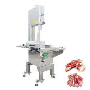 Sega a base di ossa per taglio professionale di carne congelata da macellaio elettrico