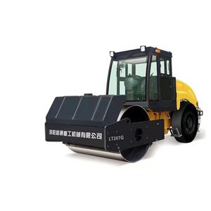Lutong LT207G 7-тонный асфальтовый дорожный каток, новый уплотнитель шин для земляного барабана для строительной фермы с двигателем - Product Image 1