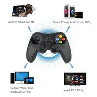 Manette de jeu sans fil Bluetooth pour Android, manette de jeu filaire USB pour PC, manette de jeu pour Smart TV/TV Box PS3 Samsung Gear