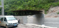 Panneau modulaire de haute qualité Ponts Bailey Équipement de construction à double voie pour le soudage par découpage lourd de structure en acier