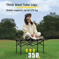 Ensemble table et chaises pliantes portables modernes et légères pour l'extérieur, idéal pour le camping, les pique-niques, la plage, la maison, la cour, les barbecues et toutes les occasions.