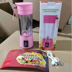Mixeur de presse-fruits avec batterie Portable, 6 lames, comptoir, mini USB, pour cuisine, 400 ml - Product Image 6