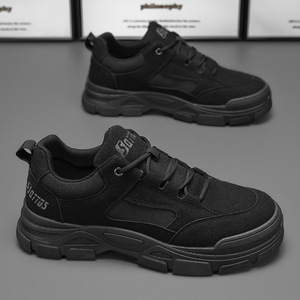 Zapatos de Trabajo Transpirables con Cordones para Hombre, Nuevos de Primavera, para Obras de Construcción, Antideslizantes, Resistentes al Desgaste, de Secado Rápido, Zapatillas Deportivas - Product Image 6