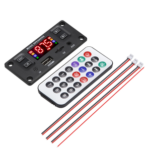 2*30W estéreo <span class=keywords><strong>Bluetooth</strong></span> 5,0 REPRODUCTOR DE MP3 12V 60W placa decodificadora amplificador coche FM Radio módulo manos libres compatible con TF USB AUX grabadora - Product Image 1