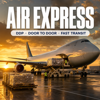 Agent d'expédition aérienne internationale efficace vers le Mexique, le Royaume-Uni, services Alibaba-express, DHL, Fedex, transitaire de fret de Shenzhen