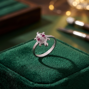 Women's Classic Turquoise Style <b>Silver</b> Fine Fashion <b>Ring</b> - Product Image 5