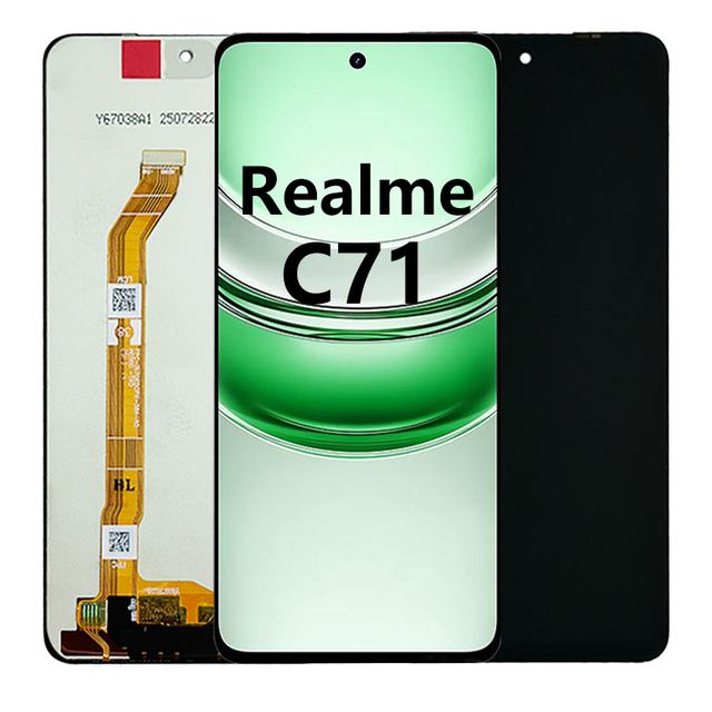 OEM LCD Screen Replacement for Realme C71 with 3 Year Warranty and Customized Packaging