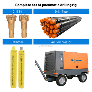 YK 200 Meters Water Well Drilling <strong>Rigs</strong> for High Speed and for Had Rock Drilling with Mud Pump - Product Image 2