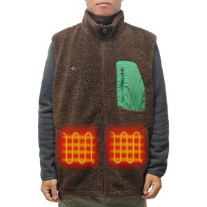 Gilet Riscaldato Senza Maniche Taglia USA, Ricaricabile USB, Giacca Termica da Uomo con Logo in Pile - Product Image 1