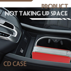 Boîte de rangement <span class=keywords><strong>pour</strong></span> CD <span class=keywords><strong>portable</strong></span> et anti-poussière de grande capacité de 100 pièces Organisateur de visière en plastique <span class=keywords><strong>pour</strong></span> <span class=keywords><strong>voiture</strong></span> et maison - Product Image 6