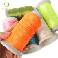Fil à coudre en polyester 100% haute ténacité multicolore Fil à broder pour accessoires de couture à la machine