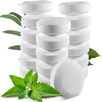 Personnalisation OEM Huiles essentielles naturelles de camphre, de menthe et d'eucalyptus, diffuseurs de vapeur de douche créatifs d'aromathérapie, Mentho Lyptus