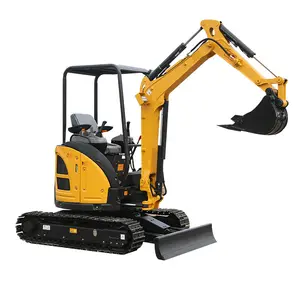 2024 China Manufacturing Small Digger Earth-moving Machinery 1.5Ton Mini Excavators with Best Price