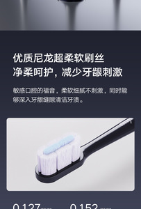 Compatible avec la <span class=keywords><strong>tête</strong></span> <span class=keywords><strong>de</strong></span> <span class=keywords><strong>brosse</strong></span> <span class=keywords><strong>à</strong></span> dents électrique intelligente T700 (type ultra-fin tout usage) - Lot <span class=keywords><strong>de</strong></span> 2 - Product Image 6