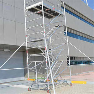 Échafaudage pliant en aluminium conforme aux normes AS/NZS avec extension, fabriqué par les fabricants - Product Image 5