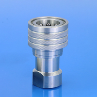Connecteur hydraulique rapide de type push-pull de 1/2'' pouce, série générale, norme ISO7241-B, certifié ISO, pour tracteur
