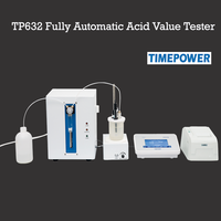 Detector de Ácidos en Aceite TIMEPOWER TP632, Utiliza Titulación Potenciométrica para Probar Aceite Hidráulico en Laboratorios de la Industria Química y de Energía