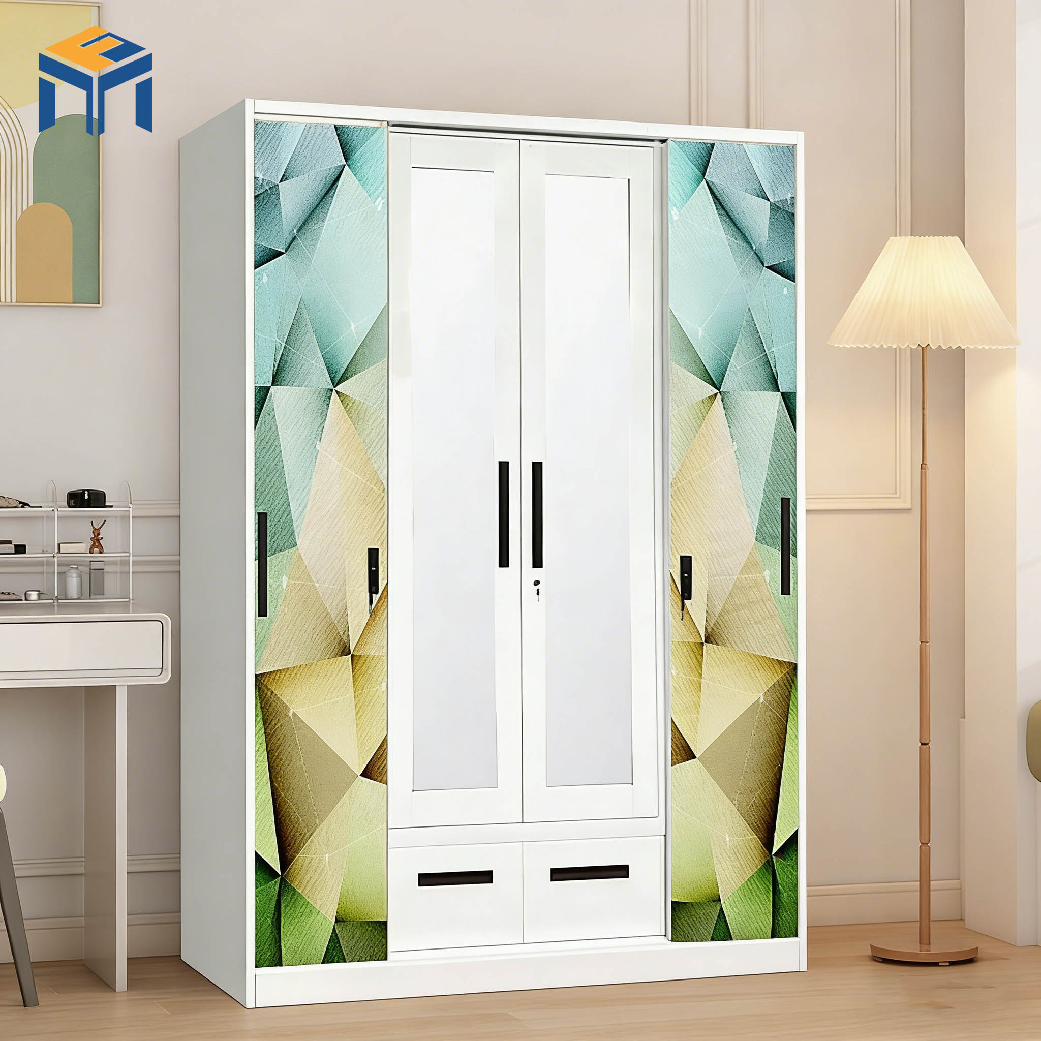 Armadio con ante a battente