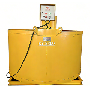 3600-liter concrete mixer equipped with a 7.5 kW motor, featuring automatic water supply and anti-sedimentation devices - Product Image 2