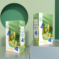 Caja de Papel con Juego de Pinturas y Logotipo Personalizado para Actividades Escolares, Caja de Cartón para Juegos Educativos Infantiles