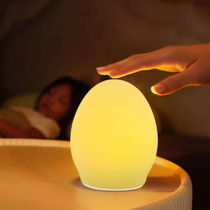 Lámpara de respiración de meditación de huevo de silicona de alta calidad, calma, ralentiza <span class=keywords><strong>tu</strong></span> respiración mental para aliviar el estrés y la ansiedad para adultos y hombres - Product Image 2