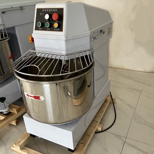 Gewerblicher Teigkneter 60L Industrieller Bäckerei-Pizza-Teig-Brot-Spiralkneter 2-Gang Neuzustand für Restaurants und Bäckereien - Product Image 1