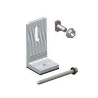 Support solaire pour système de montage PV Pieds en L avec vis autotaraudeuse pour structure de montage de toit solaire