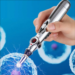 Oplaadbare <span class=keywords><strong>Tens</strong></span> Pulse Meridian Energy Massage Pen Analgetische Acupressuurtherapie voor lichaamsspieren - Product Image 1