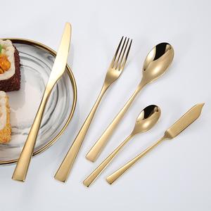 Juego de cubiertos para restaurante New <span class=keywords><strong>Epoch</strong></span>, cubiertos pulidos con espejo de acero inoxidable 18/10, espejo plateado - Product Image 6