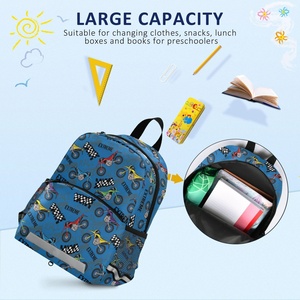 <b>Large</b> Capacity Custom Cartoon Print 11inches Custom Travel <b>Backpack</b> Fashionable Zipper Closure for <b>School</b> Boys and Girls - Product Image 5