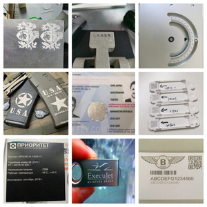 Machine de marquage laser à main de niveau de sécurité élevé graveur laser 3d uv 200w pour roulement de bijoux en métal - Product Image 2