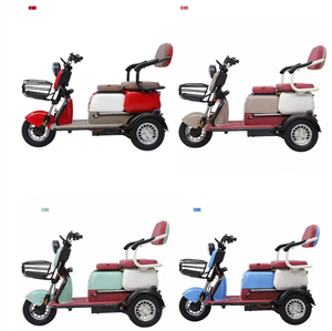 Tricycle multifonction 600W 48V avec cadre en acier, 3 vitesses, batterie au plomb-acide 960Wh pour personnes âgées - Product Image 2