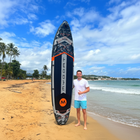 Stock local UE Pologne Livraison gratuite Planche de paddle gonflable en matériau Drop Stitch 11'6''x35''x6'' Stand up Paddle Board